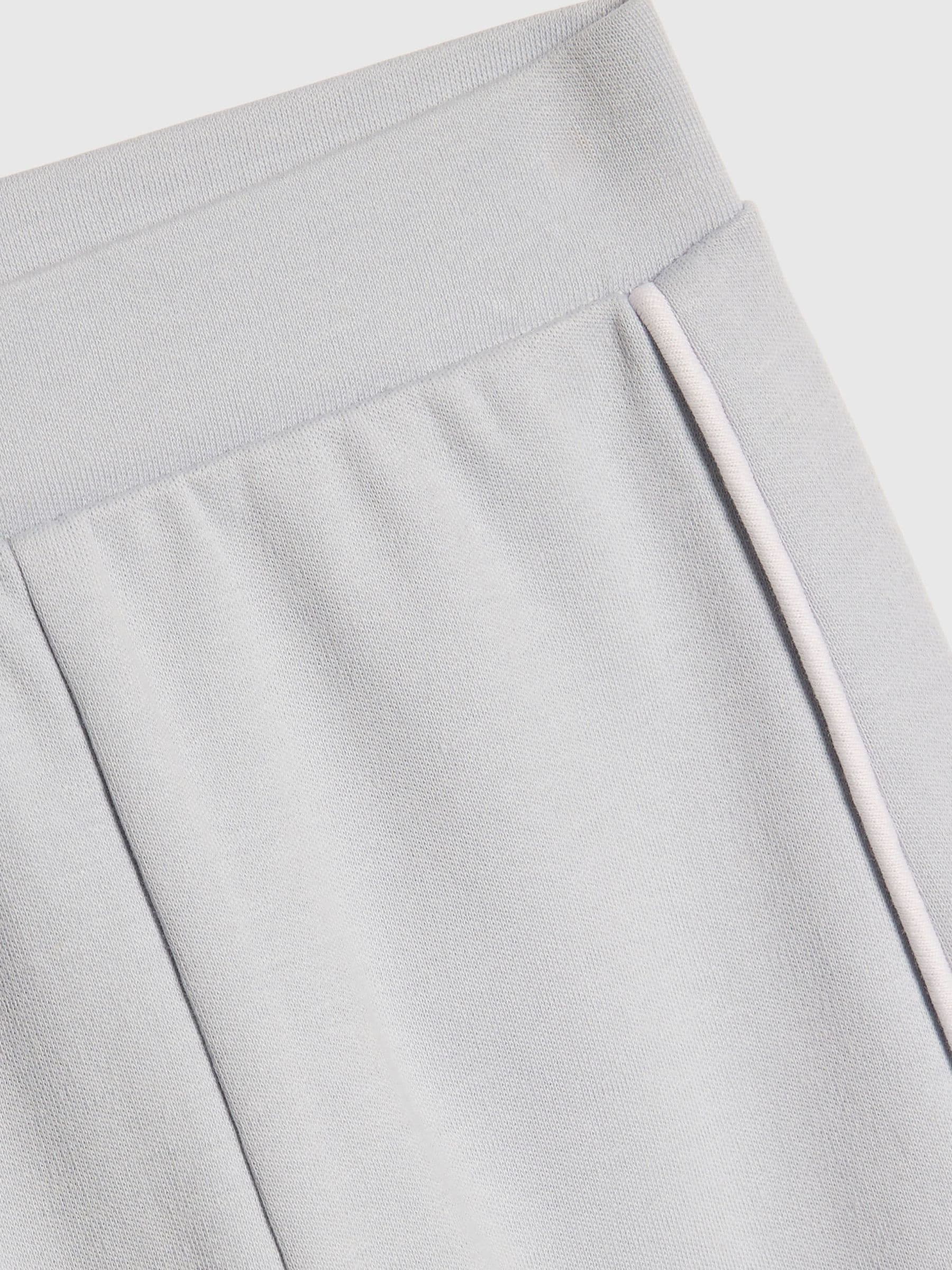 River Island Grey Zip Polo Tipped Bodysuit Set image 4