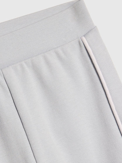 River Island Grey Zip Polo Tipped Bodysuit Set image 4