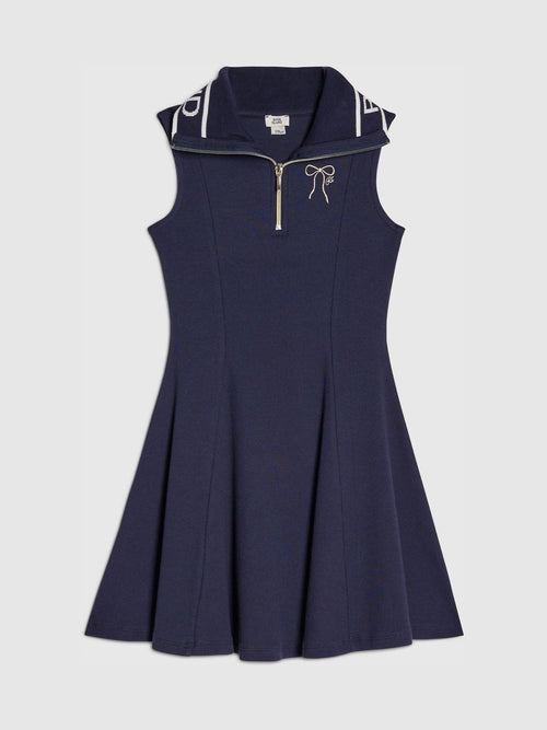 Dsiney Kidz - River Island Blue Logo Collar Polo Dress image 1