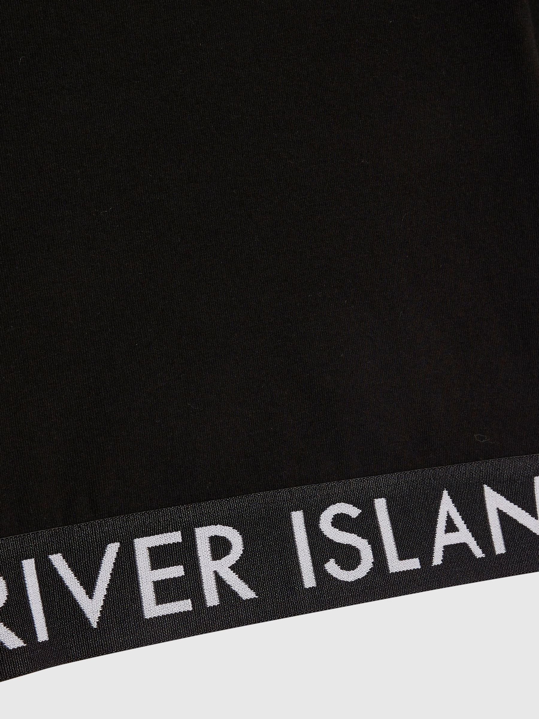 Dsiney Kidz - River Island Black Logo T-Shirt image 4