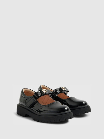 River Island Black Multi Strap Mary Jane Shoes image 1