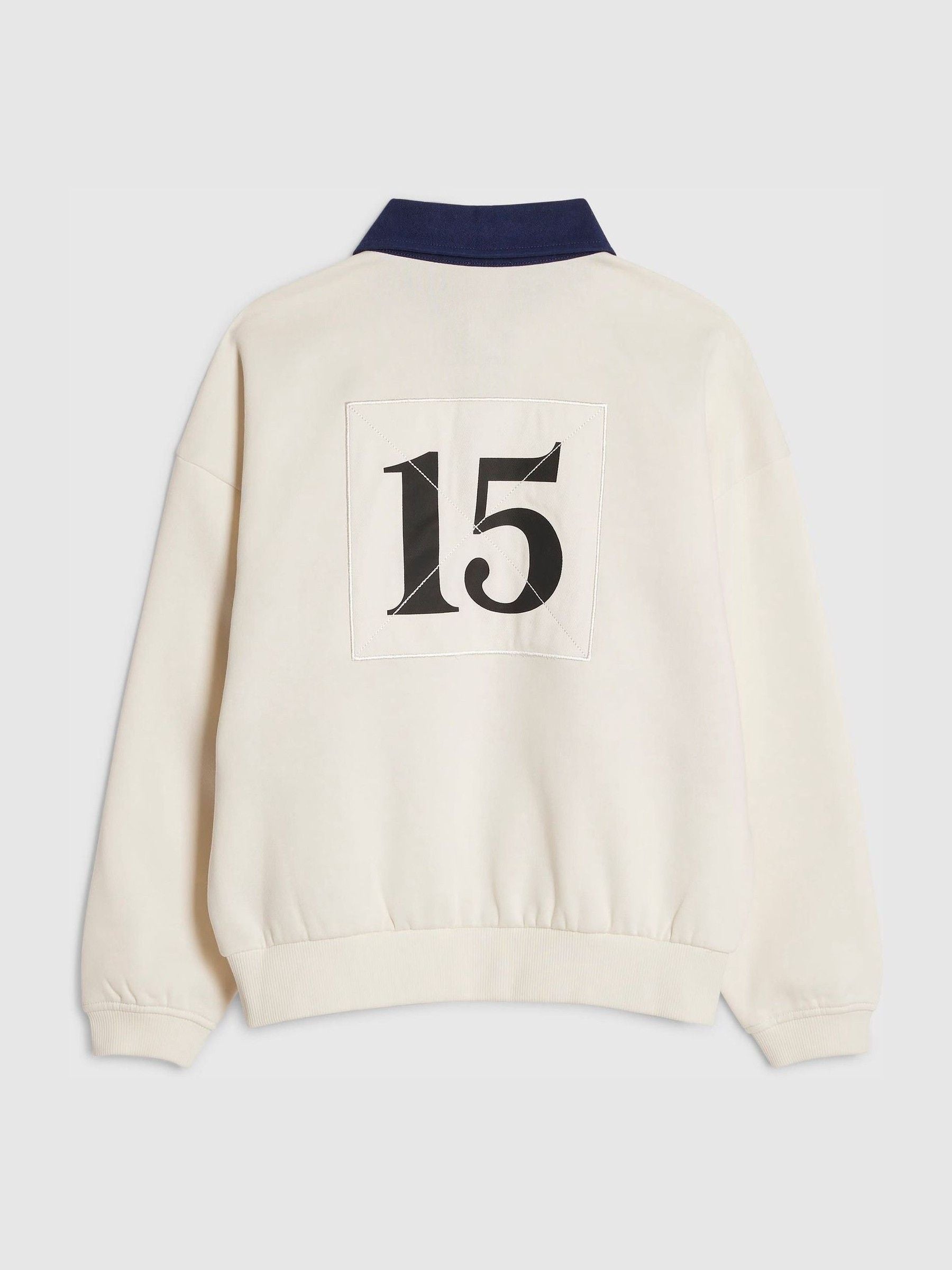 Dsiney Kidz - River Island Cream Long Sleeve Sanctuaire Rugby Top image 2