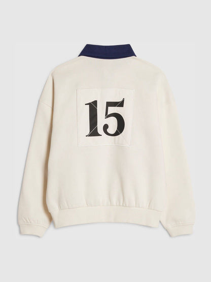 Dsiney Kidz - River Island Cream Long Sleeve Sanctuaire Rugby Top image 2