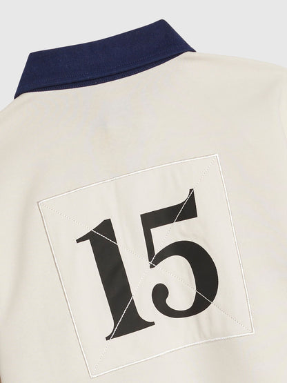 Dsiney Kidz - River Island Cream Long Sleeve Sanctuaire Rugby Top image 3
