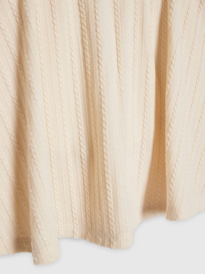 Dsiney Kidz - River Island Cream Woven Top & Skirt Set image 4