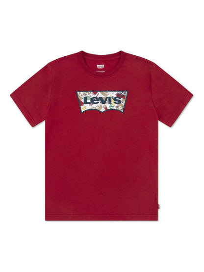 Levi's Red Barbecue Batwing Short Sleeve T-Shirt image 4