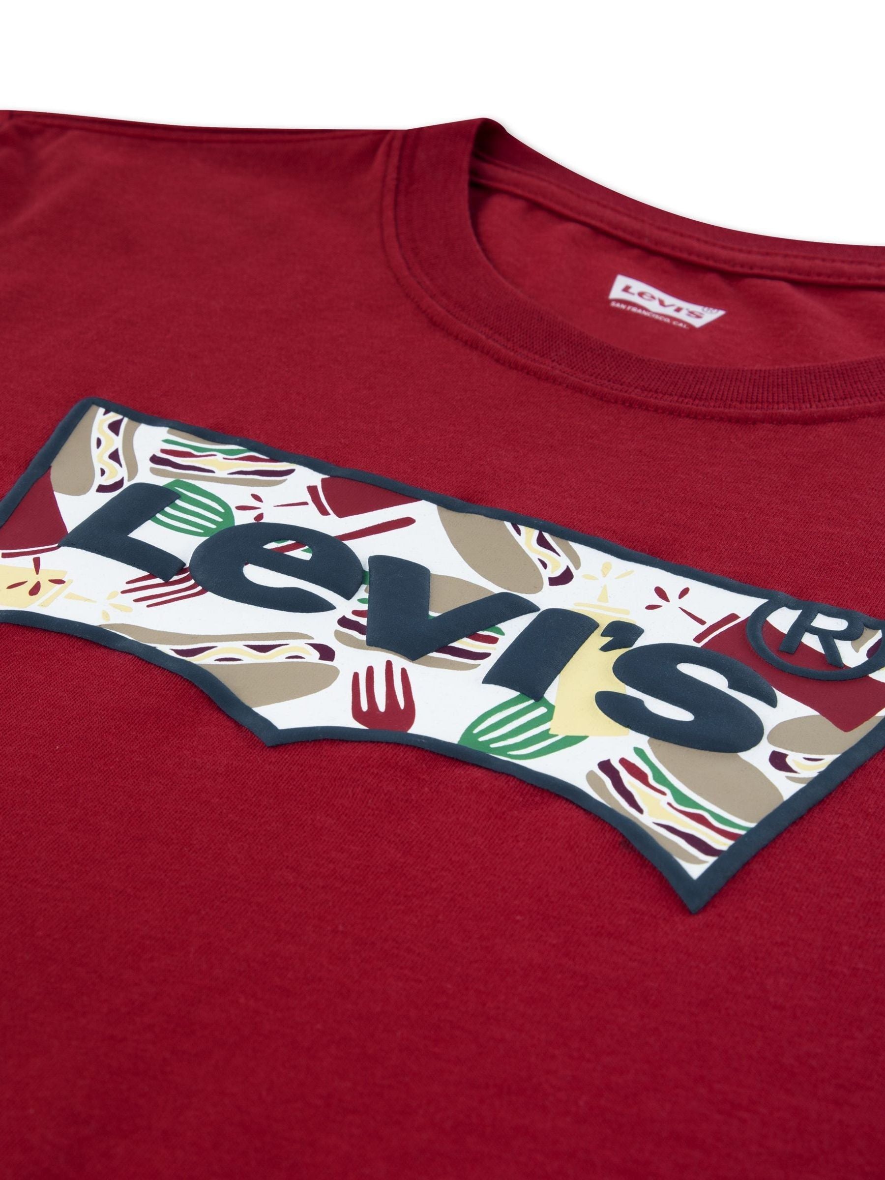 Levi's Red Barbecue Batwing Short Sleeve T-Shirt image 6