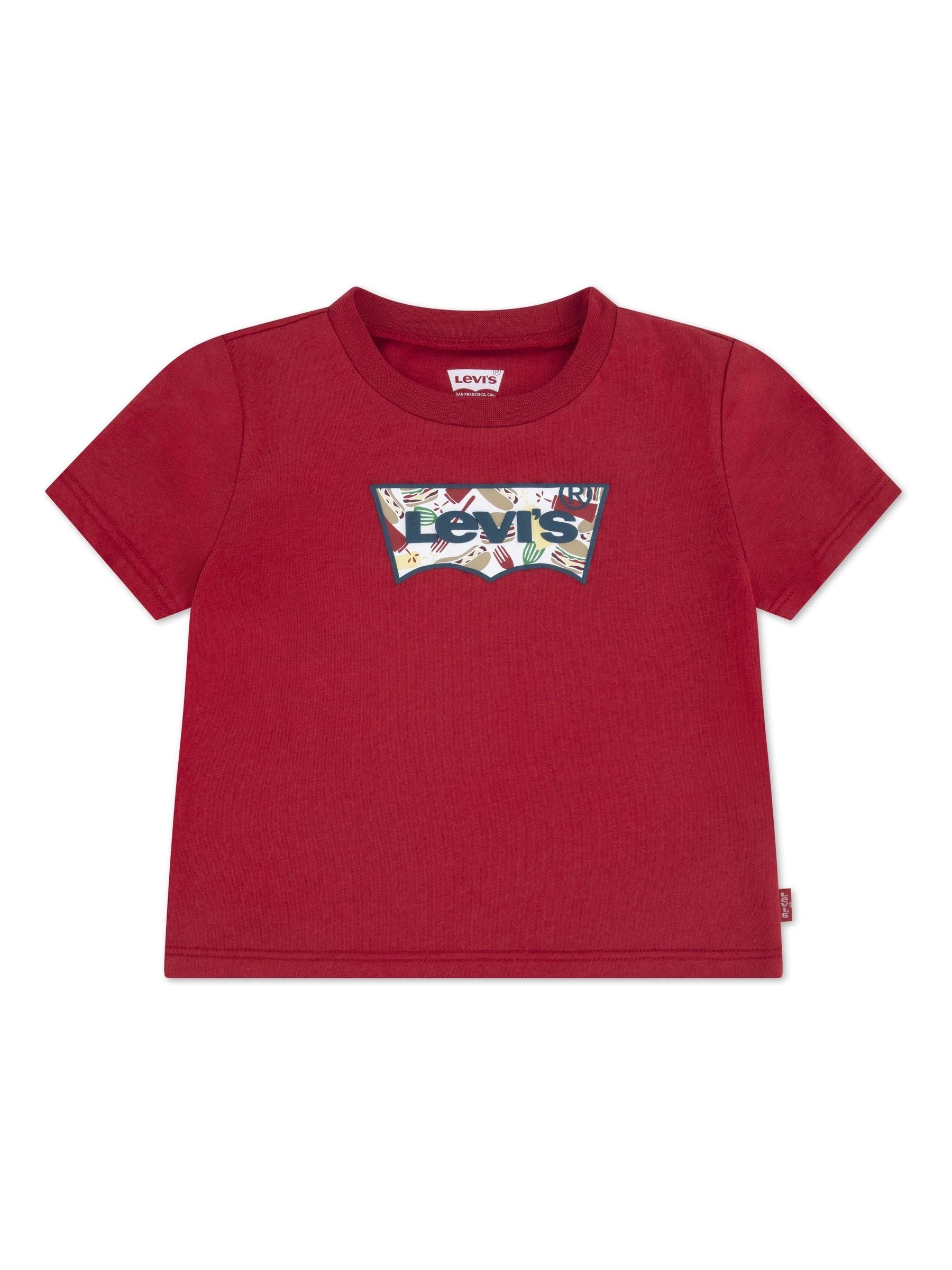 Levi's Red Barbecue Batwing Short Sleeve T-Shirt image 1