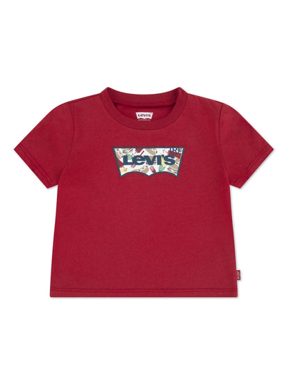 Levi's Red Barbecue Batwing Short Sleeve T-Shirt image 1