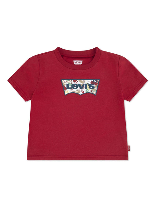 Levi's Red Barbecue Batwing Short Sleeve T-Shirt image 1