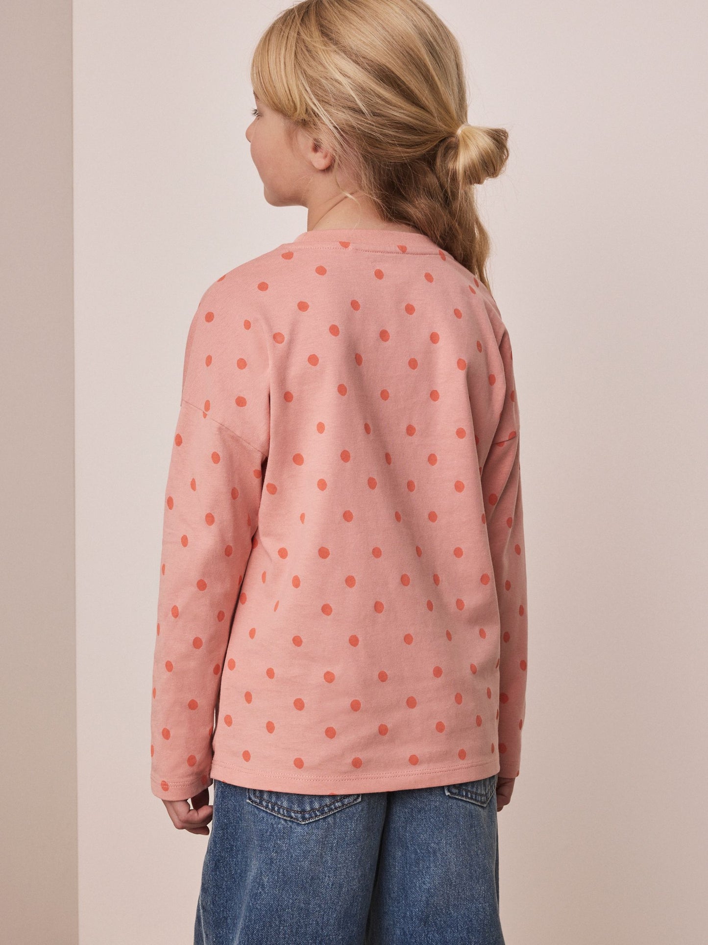 Dsiney Kidz - Pink Spot Horse Long Sleeve Top (3-16yrs) image 3