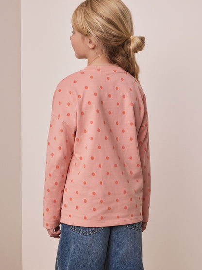Dsiney Kidz - Pink Spot Horse Long Sleeve Top (3-16yrs) image 3
