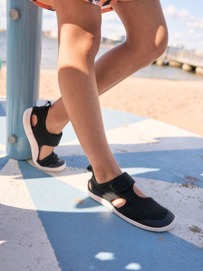 Reima Black Barefoot Rantaan Sandals image 1
