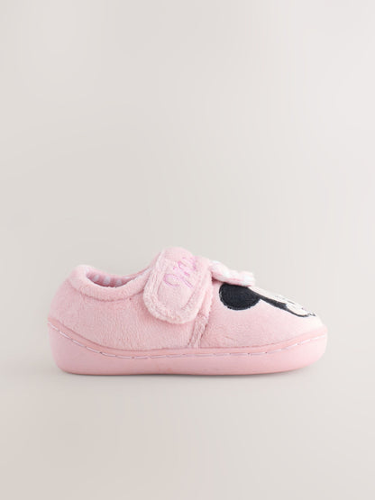Pink Minnie Mouse Cupsole Slippers image 2