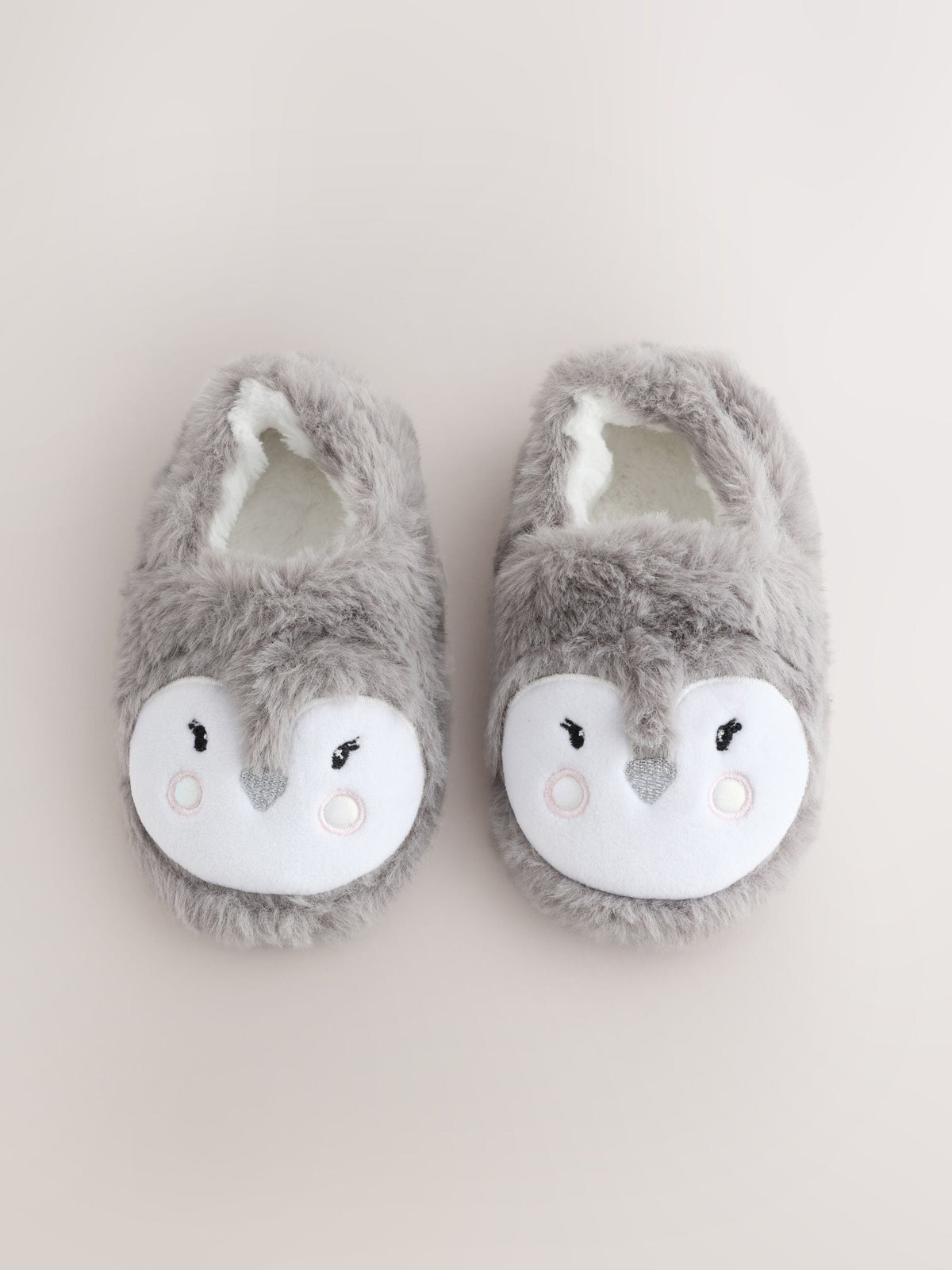 Grey Penguin Character Slippers - image 2