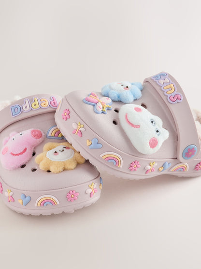 Pink Peppa Pig Cosy Lined Slipper Clogs image 5