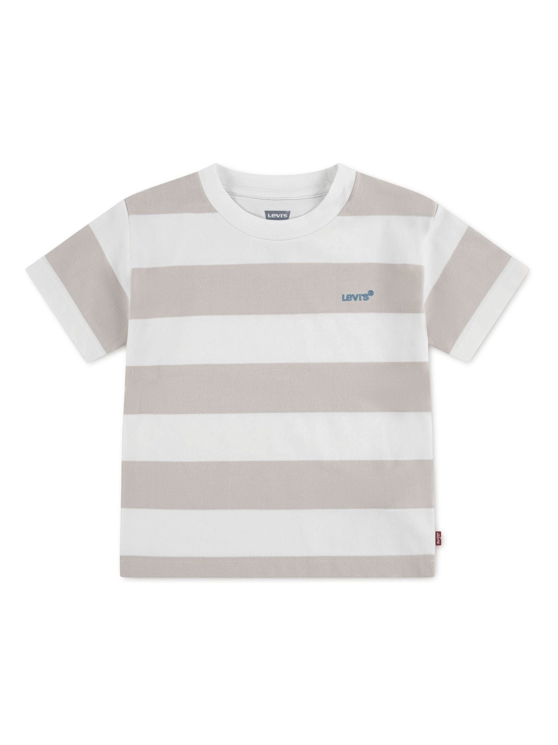 Levi's Orange Big Stripe Short Sleeve T-Shirt image 4