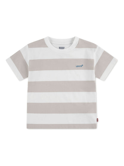 Levi's Orange Big Stripe Short Sleeve T-Shirt image 4