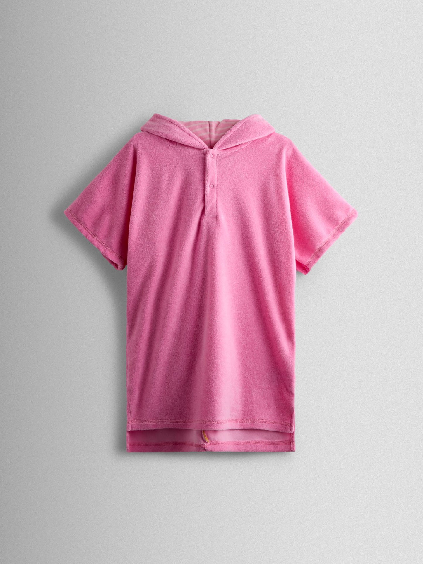JoJo Maman Bébé Pink Unicorn Character Hooded Poncho Towel image 3