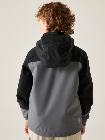 Dsiney Kidz - Dare 2b Grey Explore III Waterproof Jacket image 2