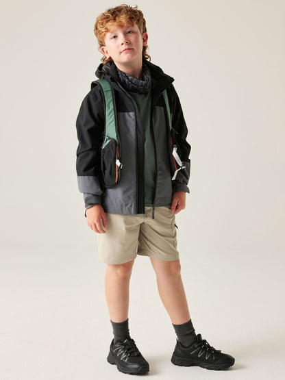 Dsiney Kidz - Dare 2b Grey Explore III Waterproof Jacket image 3