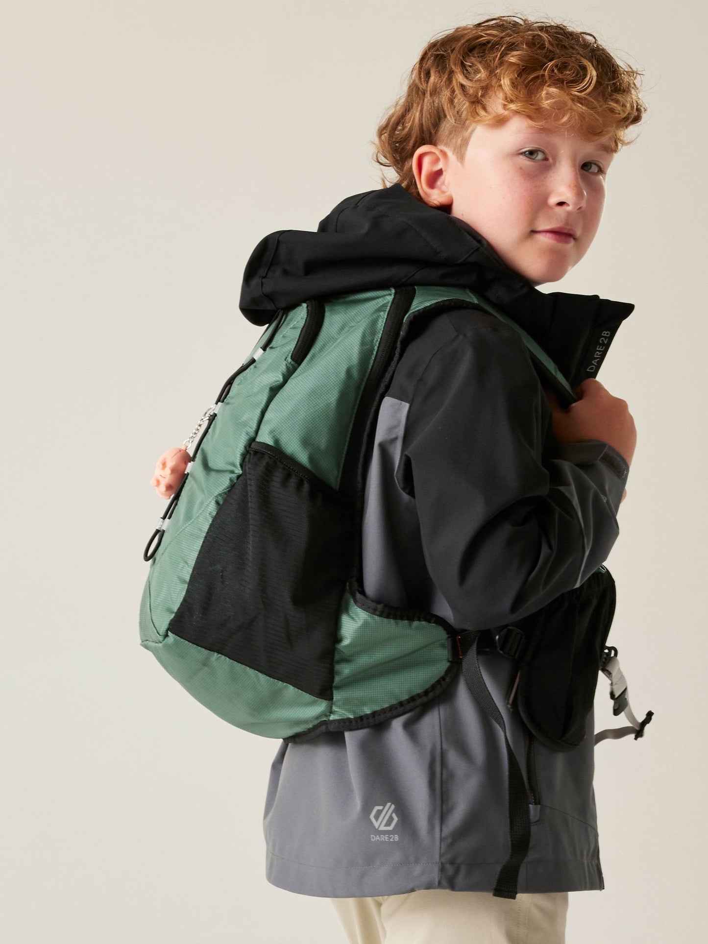 Dsiney Kidz - Dare 2b Grey Explore III Waterproof Jacket image 4