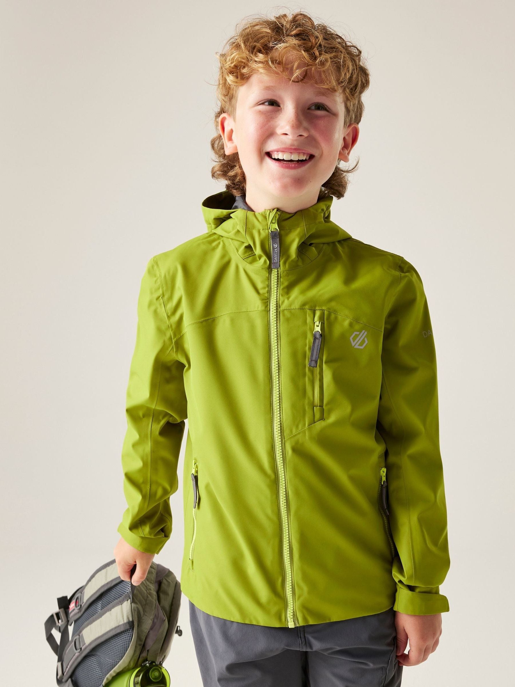 Dsiney Kidz - Dare 2b Green Kids Switch II Waterproof Jacket image 1