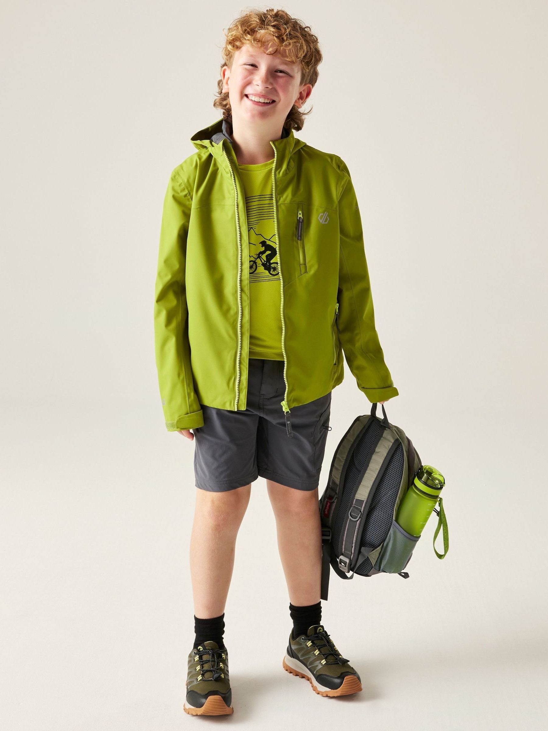 Dsiney Kidz - Dare 2b Green Kids Switch II Waterproof Jacket image 3