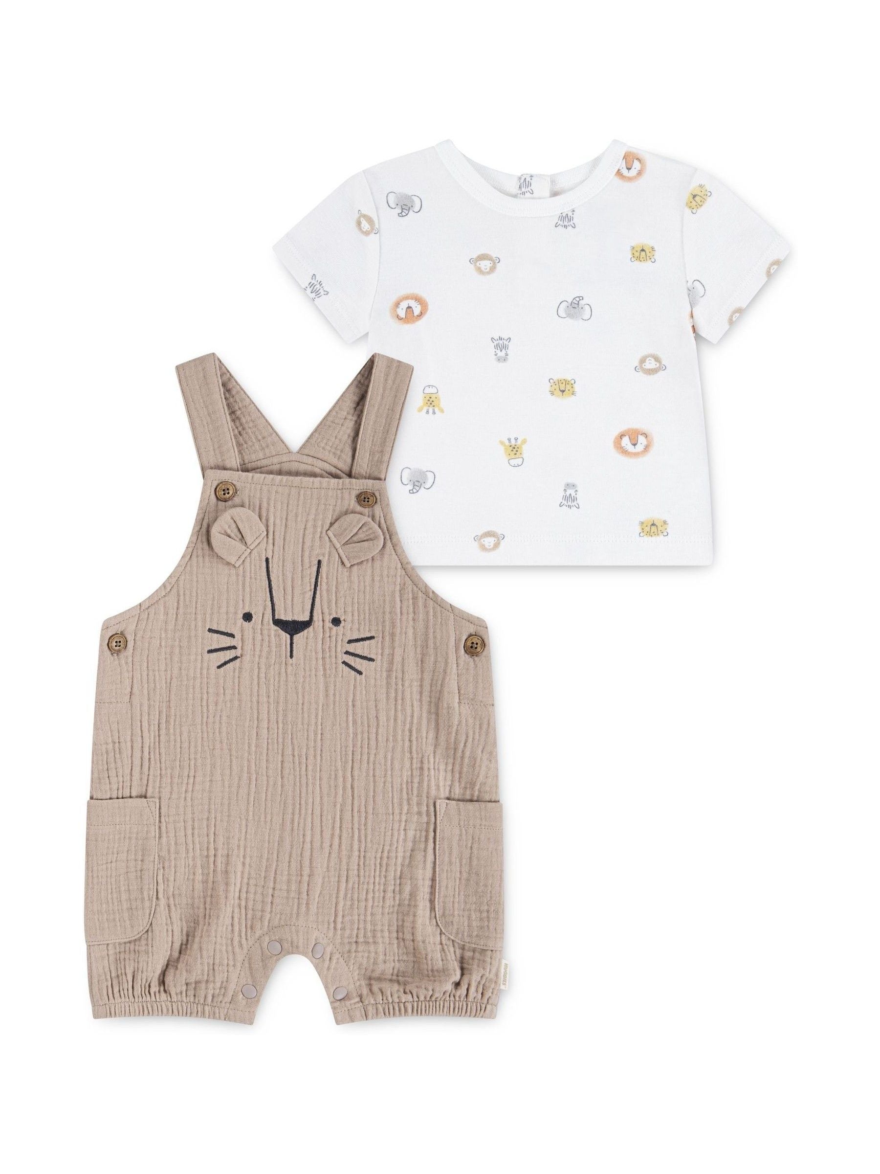 Huggies Natural Baby Dungarees Set image 3