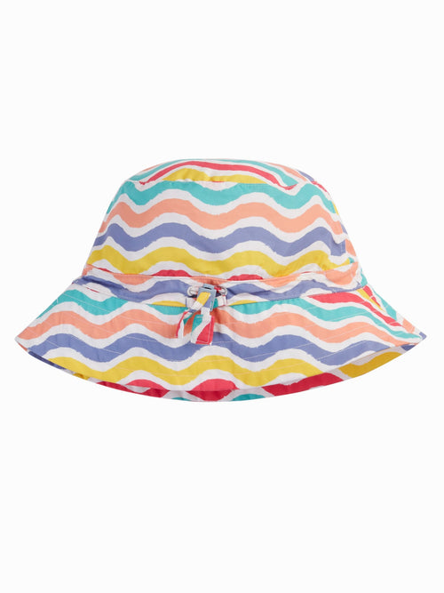 Frugi Blue Harbour Adjustable Swim Hat image 1