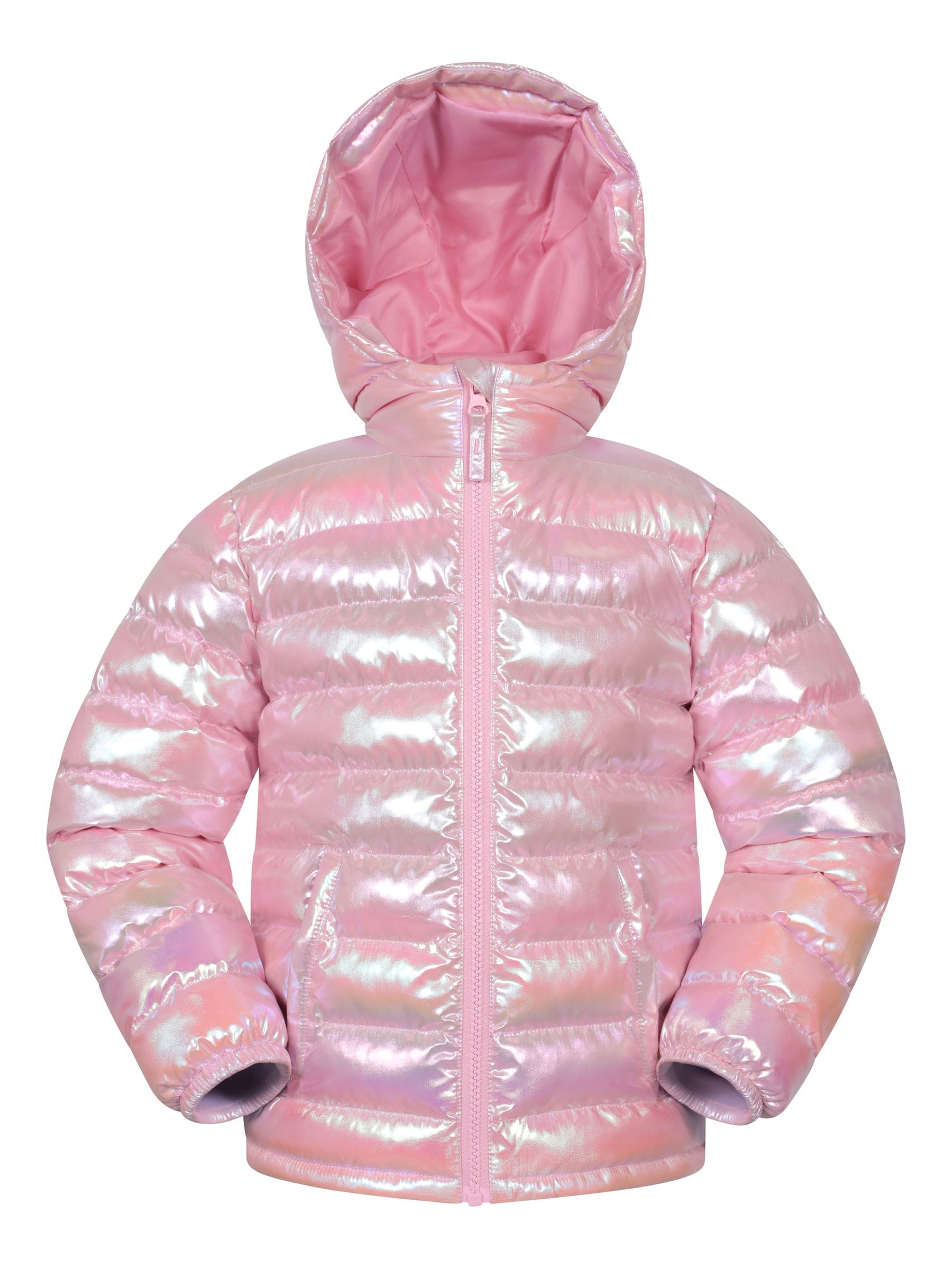 Dsiney Kidz - Mountain Warehouse Pink Seasons II Water-Resistant Padded Jacket image 1