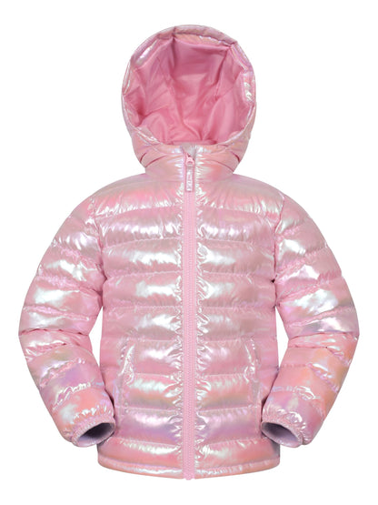 Dsiney Kidz - Mountain Warehouse Pink Seasons II Water-Resistant Padded Jacket image 1