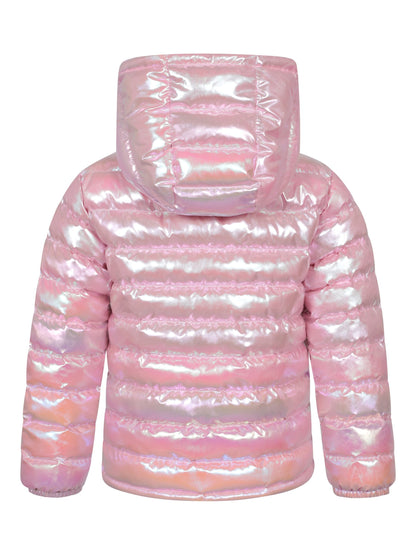Dsiney Kidz - Mountain Warehouse Pink Seasons II Water-Resistant Padded Jacket image 3