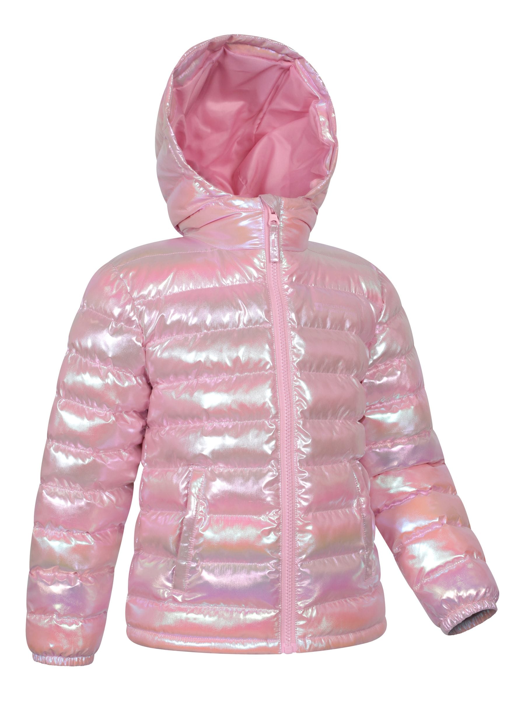 Dsiney Kidz - Mountain Warehouse Pink Seasons II Water-Resistant Padded Jacket image 4