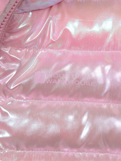 Dsiney Kidz - Mountain Warehouse Pink Seasons II Water-Resistant Padded Jacket image 6