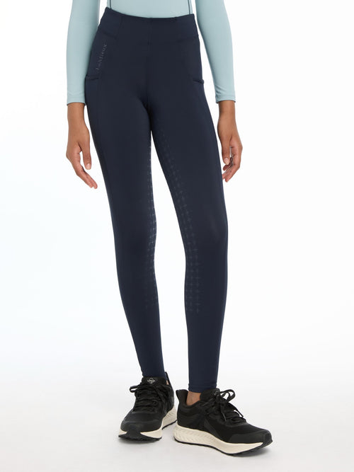 LeMieux Black Young Rider Orla Pull Ons Leggings image 1