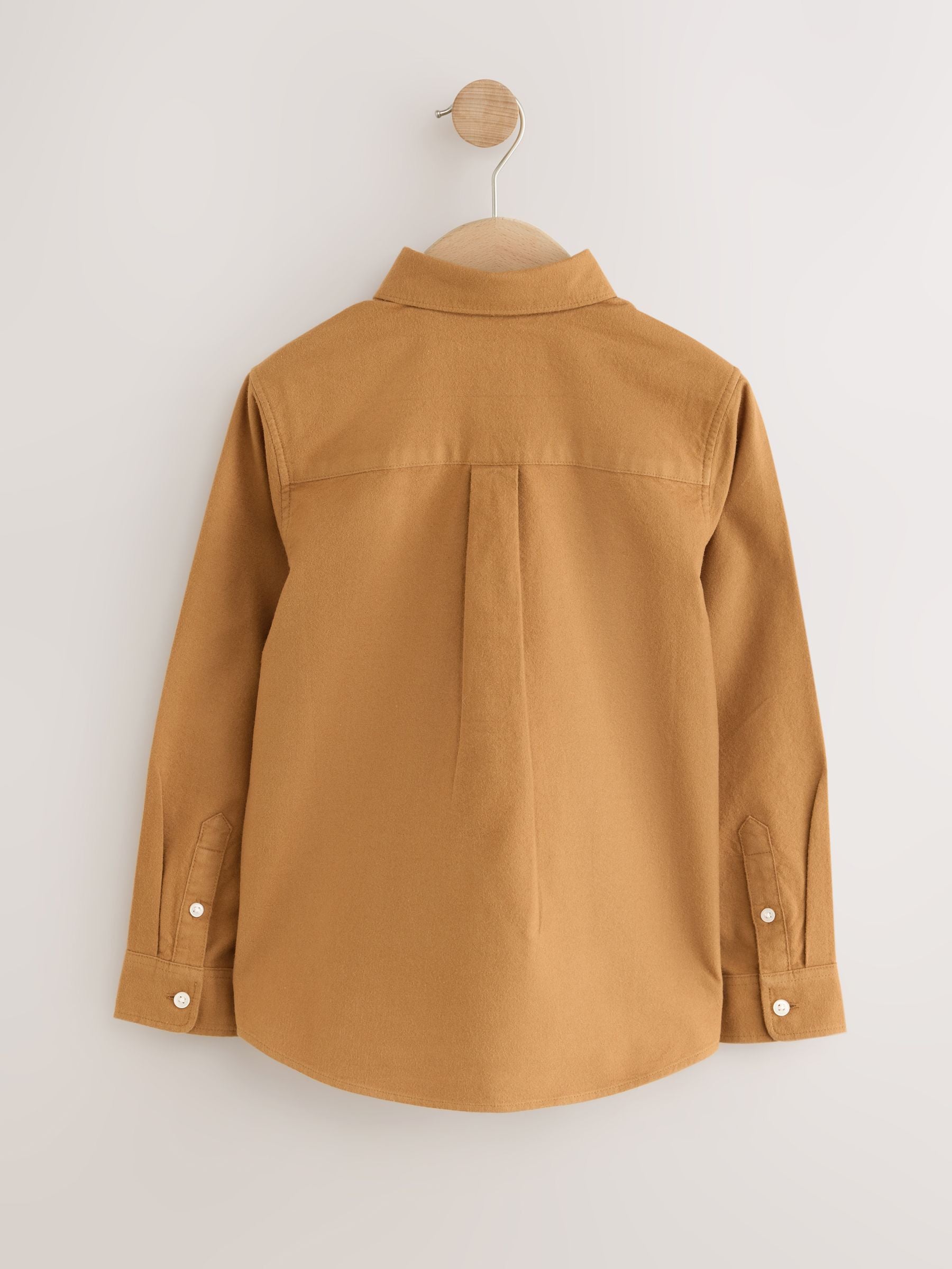 Dsiney Kidz - Mustard Yellow Long Sleeve Brushed Oxford Shirt (3-16yrs) image 2