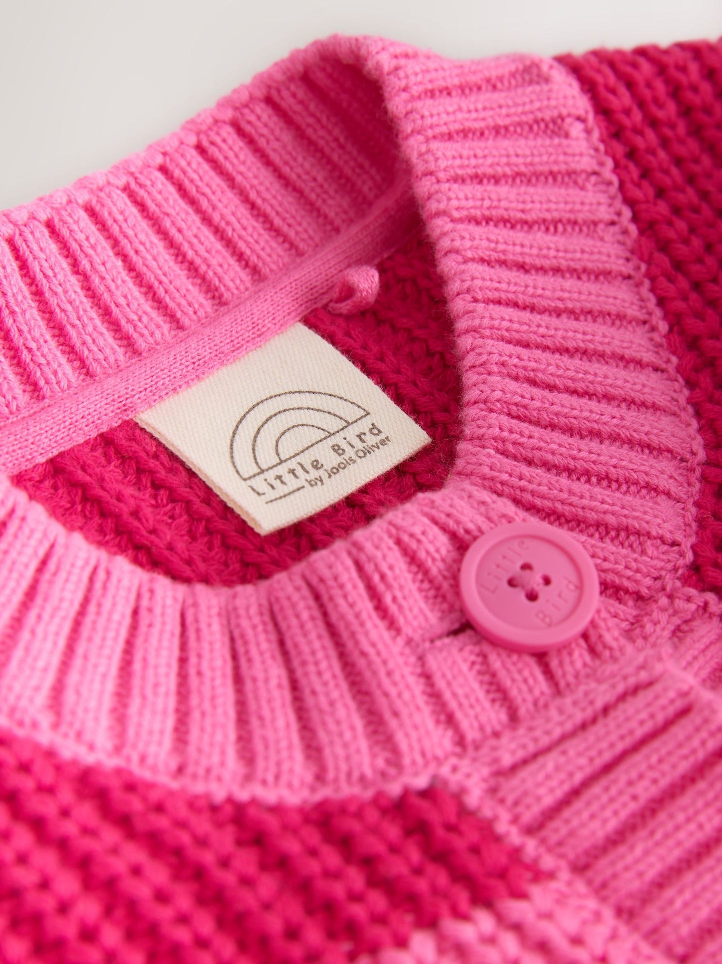 Dsiney Kidz - Little Bird by Jools Oliver Rainbow Colourblock Cardigan image 10