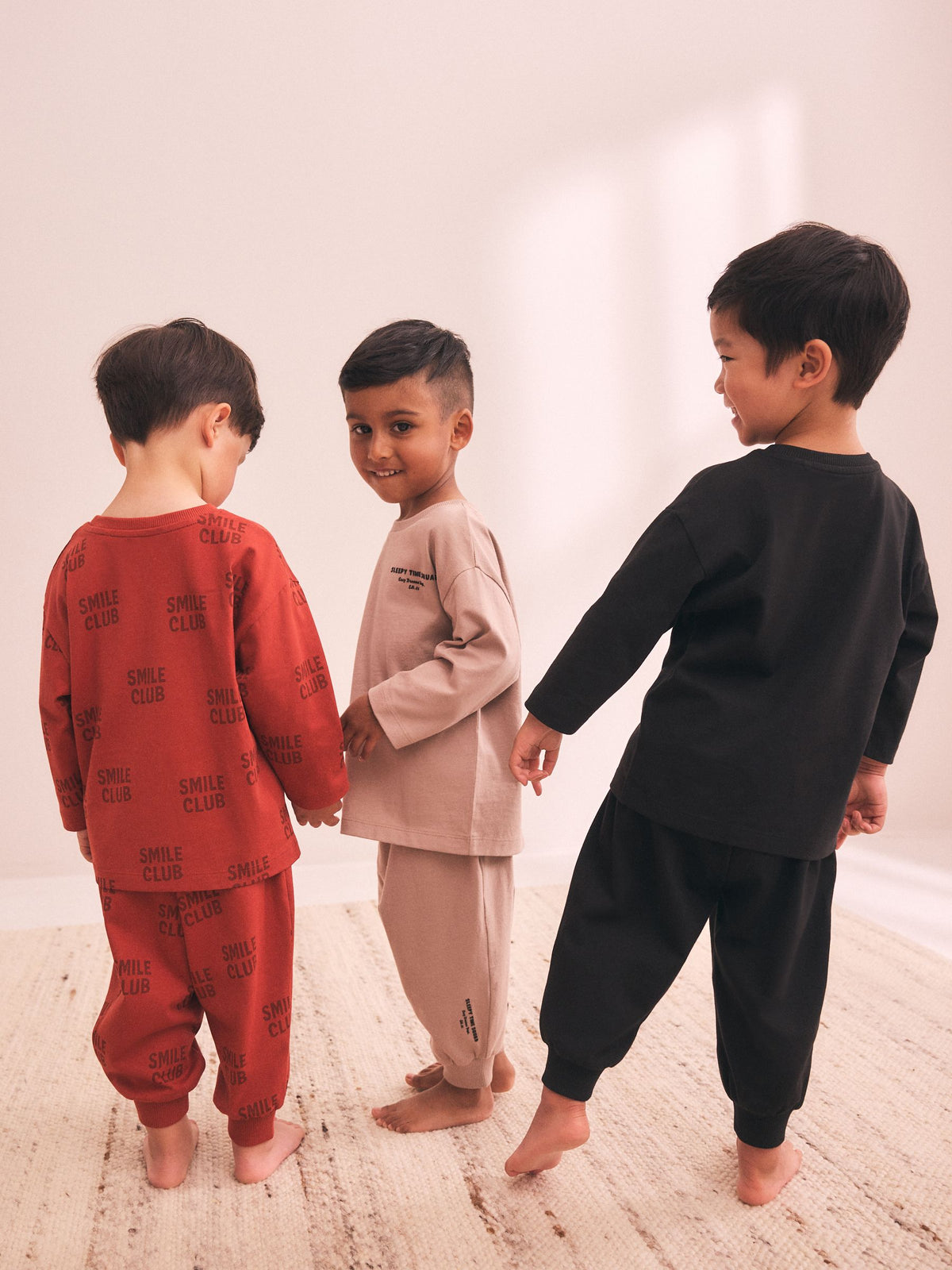 Black/Red/Stone Oversized Pyjamas 3 Pack (9mths-11yrs) - image 4
