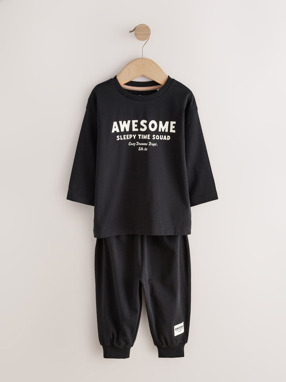 Black/Red/Stone Oversized Pyjamas 3 Pack (9mths-11yrs) - image 6