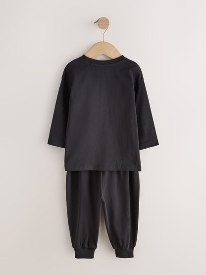 Black/Red/Stone Oversized Pyjamas 3 Pack (9mths-11yrs) - image 9
