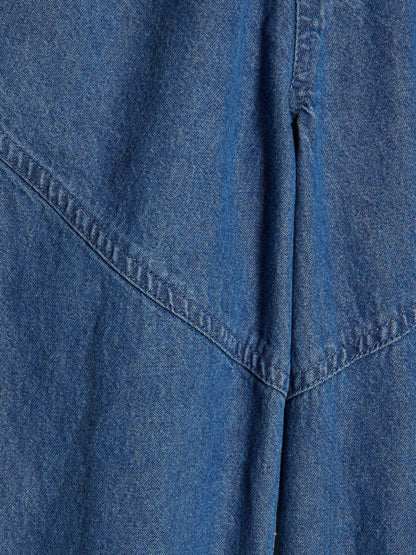 Dsiney Kidz - River Island Blue Denim Cargo Trousers with Keyring image 4