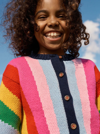 Dsiney Kidz - Boden Green Rainbow Cardigan image 1