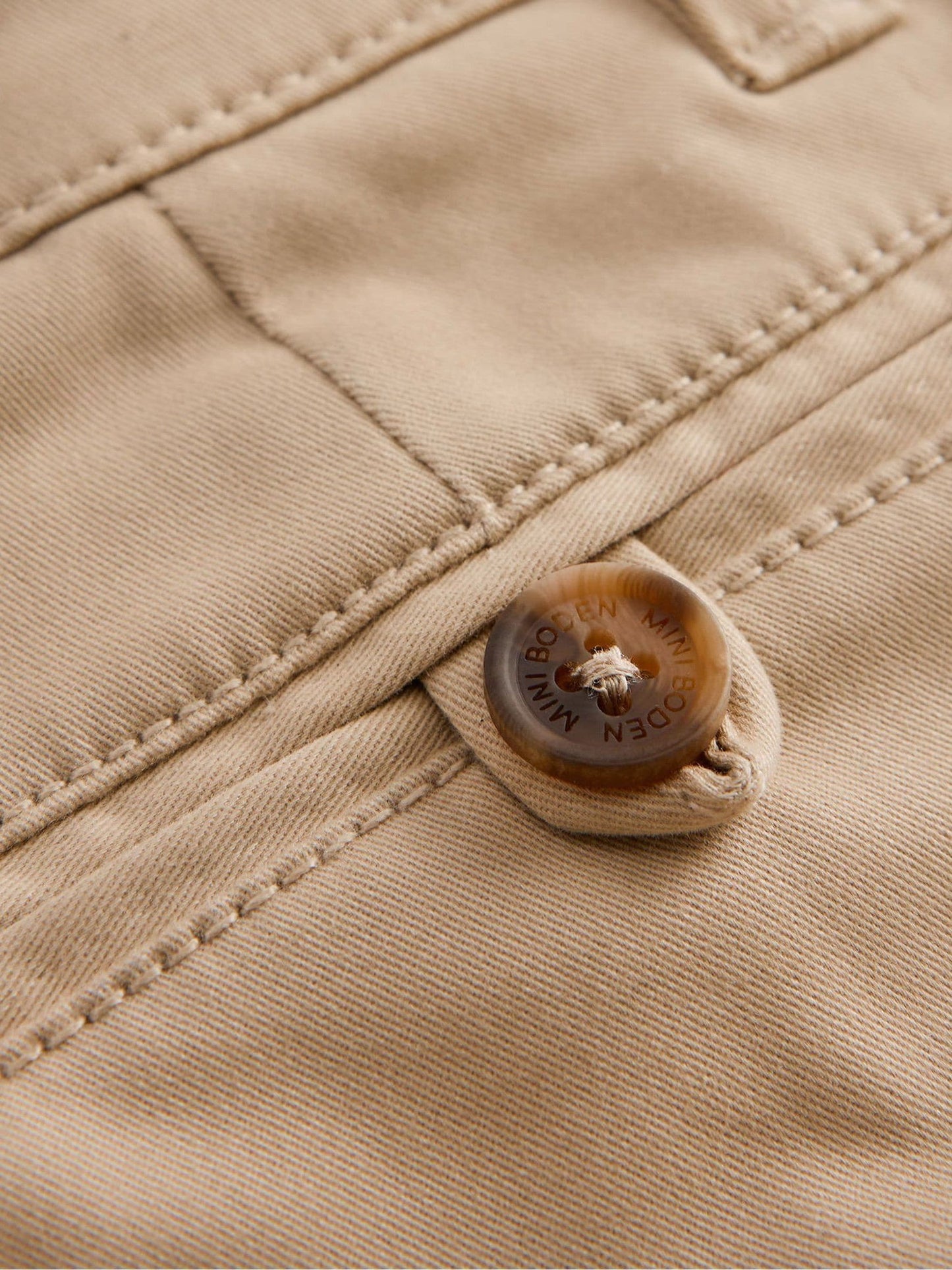 Boden Brown Classic Chino Shorts image 3
