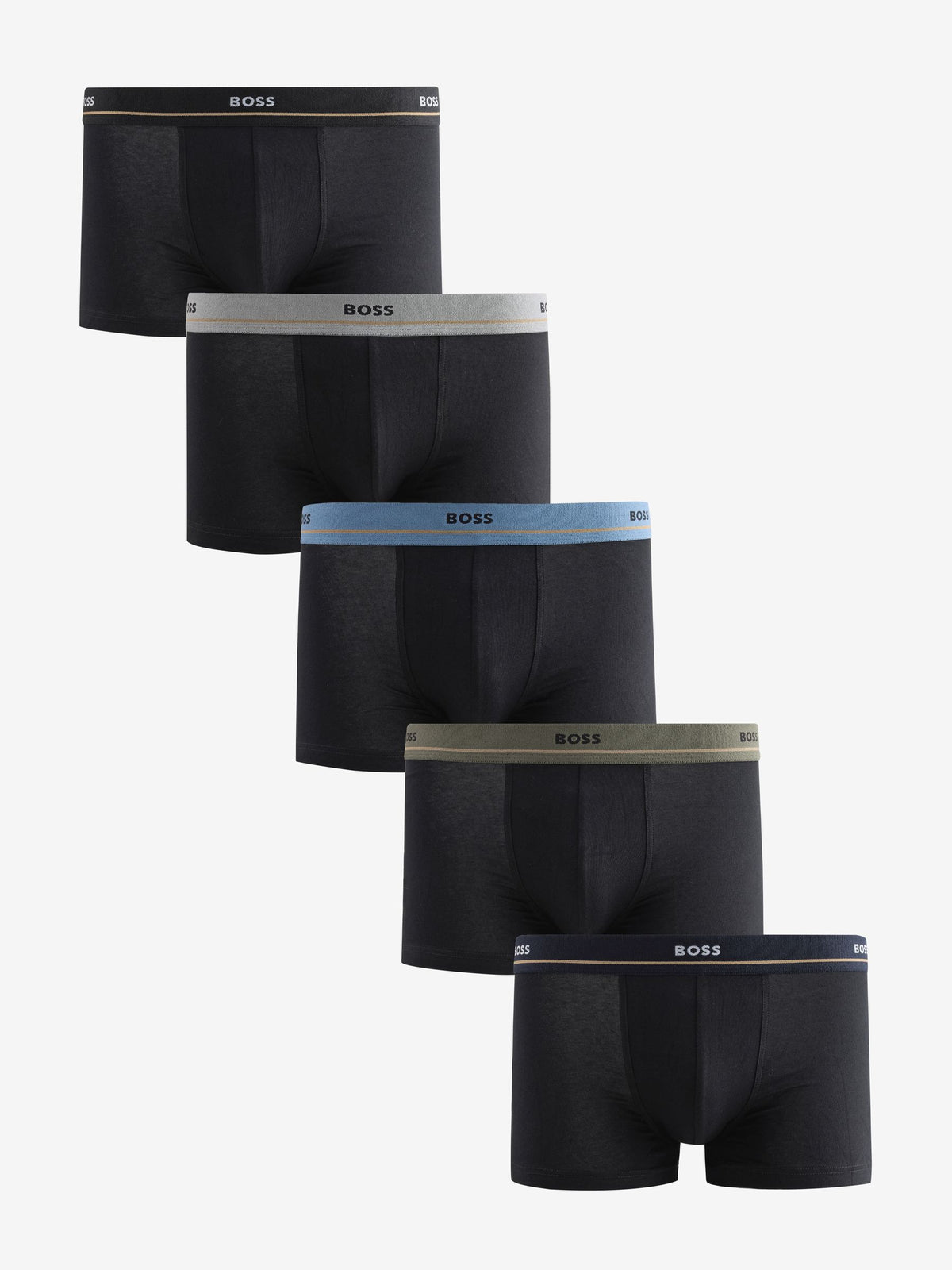 Dsiney Kidz - BOSS Green Essential Logo Trunk Boxers 5 Pack image 1