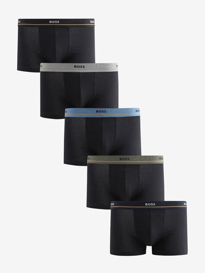 Dsiney Kidz - BOSS Green Essential Logo Trunk Boxers 5 Pack image 1