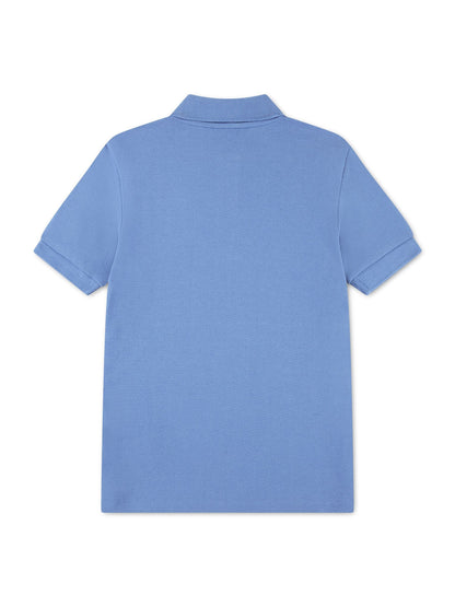 Dsiney Kidz - Lacoste Blue Colourblock Polo Shirt image 2