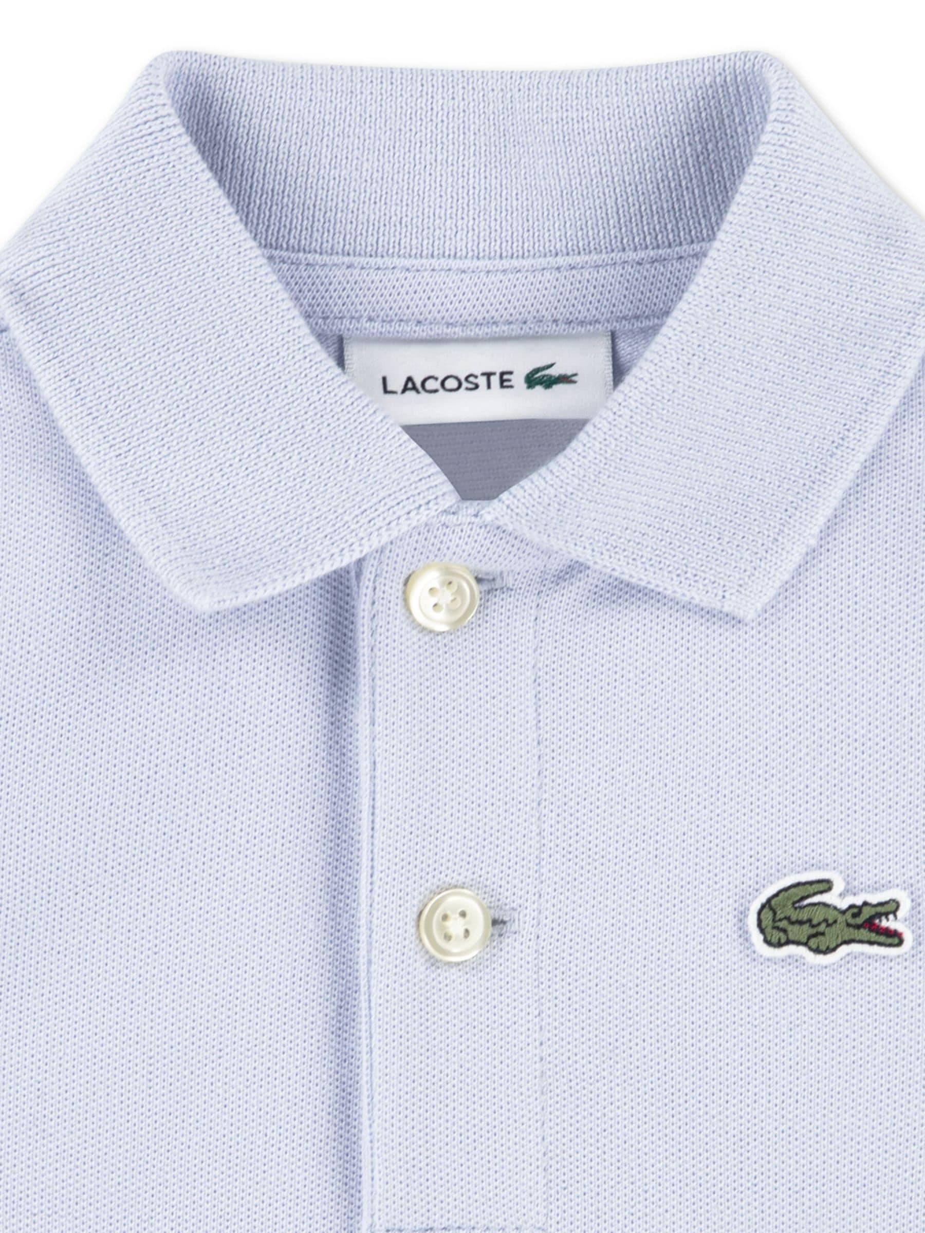 Lacoste Blue Polo Top & Joggers Set image 3