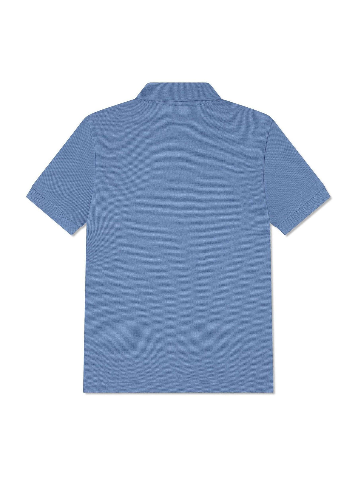 Dsiney Kidz - Lacoste Blue Petit Pique Short Sleeve Polo Shirt image 5