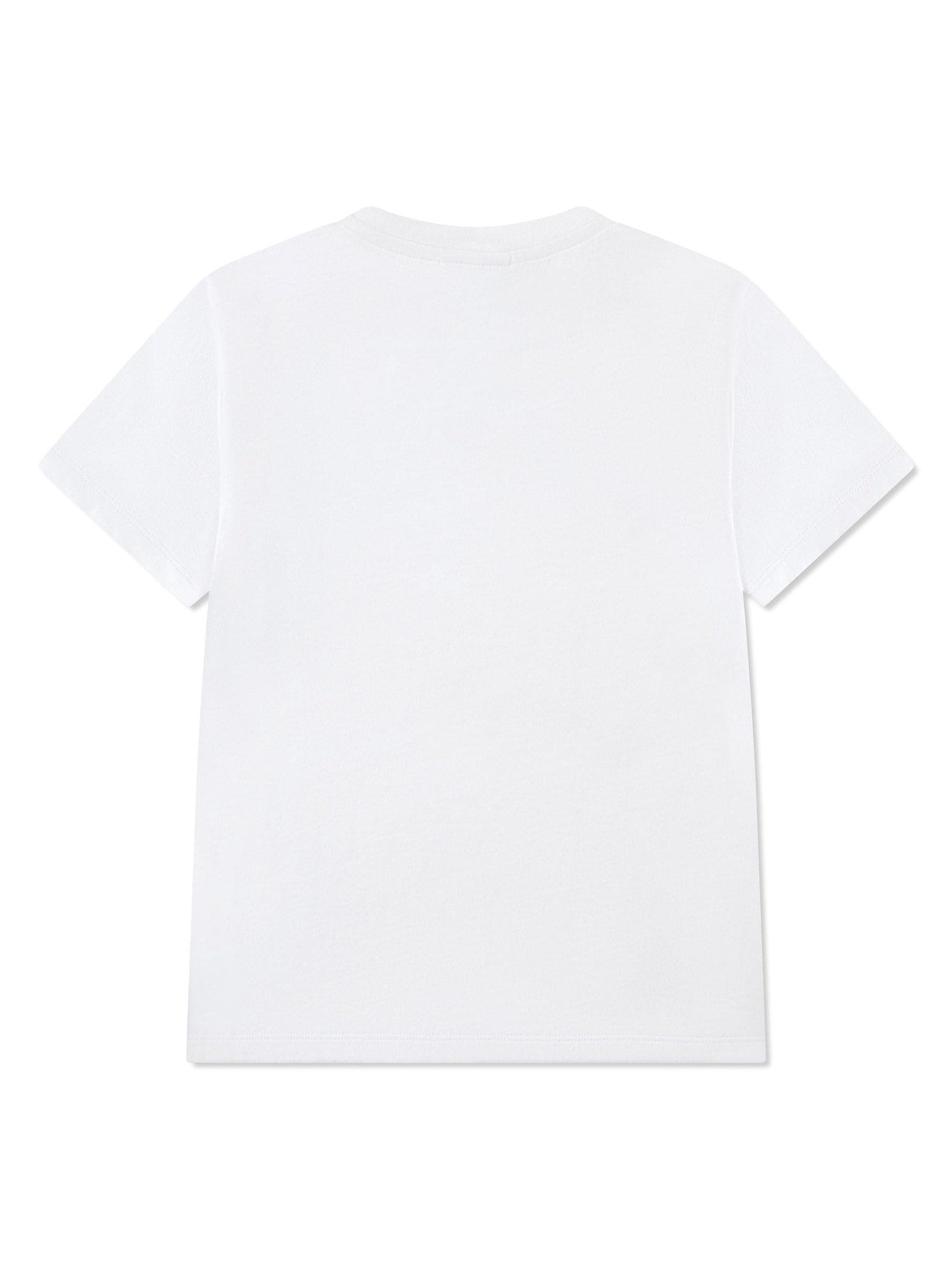 Lacoste White Croc Grid T-Shirt image 5